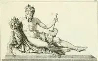 An illustration from Collection de sculptures antiques, grecques et romaines : trouvées a Rome dans les ruines des Palais de Neron, et de Marius .. (1755)