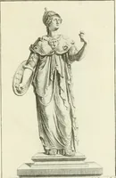 An illustration from Collection de sculptures antiques, grecques et romaines : trouvées a Rome dans les ruines des Palais de Neron, et de Marius .. (1755)