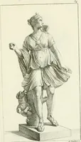An illustration from Collection de sculptures antiques, grecques et romaines : trouvées a Rome dans les ruines des Palais de Neron, et de Marius .. (1755)