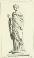 An illustration from Collection de sculptures antiques, grecques et romaines : trouvées a Rome dans les ruines des Palais de Neron, et de Marius .. (1755)