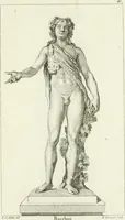 An illustration from Collection de sculptures antiques, grecques et romaines : trouvées a Rome dans les ruines des Palais de Neron, et de Marius .. (1755)