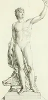 An illustration from Collection de sculptures antiques, grecques et romaines : trouvées a Rome dans les ruines des Palais de Neron, et de Marius .. (1755)