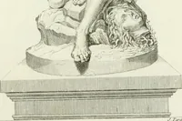 An illustration from Collection de sculptures antiques, grecques et romaines : trouvées a Rome dans les ruines des Palais de Neron, et de Marius .. (1755)