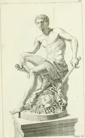 An illustration from Collection de sculptures antiques, grecques et romaines : trouvées a Rome dans les ruines des Palais de Neron, et de Marius .. (1755)
