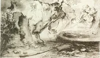 Picture 21 of 47 from Collection des Goncourt; dessins, aquarelles et pastels du 18e siècle (1897), leaf 101