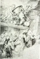 Picture 37 of 47 from Collection des Goncourt; dessins, aquarelles et pastels du 18e siècle (1897), leaf 217