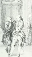 Picture 42 of 47 from Collection des Goncourt; dessins, aquarelles et pastels du 18e siècle (1897), leaf 233