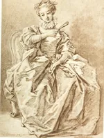 Picture 10 of 47 from Collection des Goncourt; dessins, aquarelles et pastels du 18e siècle (1897), leaf 55