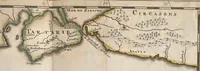 An illustration from A collection of maps of Europe, Asia, Africa, North America, and South America, circa 1700-1725, by Sr. Sanson, Guillieme de l'Isle, Peter Schenck, and others. [cartographic material] (1700)