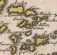 An illustration from A collection of maps of Europe, Asia, Africa, North America, and South America, circa 1700-1725, by Sr. Sanson, Guillieme de l'Isle, Peter Schenck, and others. [cartographic material] (1700)