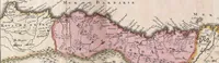 Picture 12 of 166 from A collection of maps of Europe, Asia, Africa, North America, and South America, circa 1700-1725, by Sr. Sanson, Guillieme de l'Isle, Peter Schenck, and others. [cartographic material] (1700), leaf 10