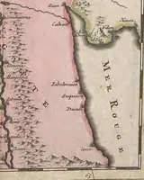 An illustration from A collection of maps of Europe, Asia, Africa, North America, and South America, circa 1700-1725, by Sr. Sanson, Guillieme de l'Isle, Peter Schenck, and others. [cartographic material] (1700)