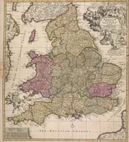 Picture 76 of 166 from A collection of maps of Europe, Asia, Africa, North America, and South America, circa 1700-1725, by Sr. Sanson, Guillieme de l'Isle, Peter Schenck, and others. [cartographic material] (1700), leaf 118