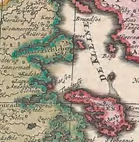 Picture 81 of 166 from A collection of maps of Europe, Asia, Africa, North America, and South America, circa 1700-1725, by Sr. Sanson, Guillieme de l'Isle, Peter Schenck, and others. [cartographic material] (1700), leaf 130