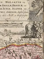 Picture 85 of 166 from A collection of maps of Europe, Asia, Africa, North America, and South America, circa 1700-1725, by Sr. Sanson, Guillieme de l'Isle, Peter Schenck, and others. [cartographic material] (1700), leaf 130