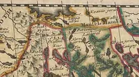 Picture 89 of 166 from A collection of maps of Europe, Asia, Africa, North America, and South America, circa 1700-1725, by Sr. Sanson, Guillieme de l'Isle, Peter Schenck, and others. [cartographic material] (1700), leaf 134