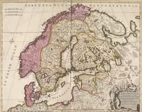 Picture 93 of 166 from A collection of maps of Europe, Asia, Africa, North America, and South America, circa 1700-1725, by Sr. Sanson, Guillieme de l'Isle, Peter Schenck, and others. [cartographic material] (1700), leaf 138