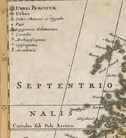 Picture 95 of 166 from A collection of maps of Europe, Asia, Africa, North America, and South America, circa 1700-1725, by Sr. Sanson, Guillieme de l'Isle, Peter Schenck, and others. [cartographic material] (1700), leaf 146