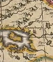 An illustration from A collection of maps of Europe, Asia, Africa, North America, and South America, circa 1700-1725, by Sr. Sanson, Guillieme de l'Isle, Peter Schenck, and others. [cartographic material] (1700)