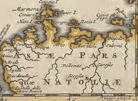 Picture 124 of 166 from A collection of maps of Europe, Asia, Africa, North America, and South America, circa 1700-1725, by Sr. Sanson, Guillieme de l'Isle, Peter Schenck, and others. [cartographic material] (1700), leaf 178