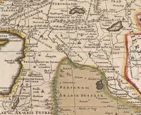 Picture 126 of 166 from A collection of maps of Europe, Asia, Africa, North America, and South America, circa 1700-1725, by Sr. Sanson, Guillieme de l'Isle, Peter Schenck, and others. [cartographic material] (1700), leaf 182