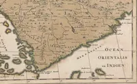 Picture 129 of 166 from A collection of maps of Europe, Asia, Africa, North America, and South America, circa 1700-1725, by Sr. Sanson, Guillieme de l'Isle, Peter Schenck, and others. [cartographic material] (1700), leaf 182