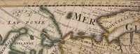 Picture 132 of 166 from A collection of maps of Europe, Asia, Africa, North America, and South America, circa 1700-1725, by Sr. Sanson, Guillieme de l'Isle, Peter Schenck, and others. [cartographic material] (1700), leaf 190
