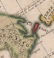 Picture 135 of 166 from A collection of maps of Europe, Asia, Africa, North America, and South America, circa 1700-1725, by Sr. Sanson, Guillieme de l'Isle, Peter Schenck, and others. [cartographic material] (1700), leaf 190