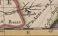 Picture 137 of 166 from A collection of maps of Europe, Asia, Africa, North America, and South America, circa 1700-1725, by Sr. Sanson, Guillieme de l'Isle, Peter Schenck, and others. [cartographic material] (1700), leaf 194