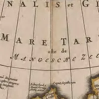 Picture 139 of 166 from A collection of maps of Europe, Asia, Africa, North America, and South America, circa 1700-1725, by Sr. Sanson, Guillieme de l'Isle, Peter Schenck, and others. [cartographic material] (1700), leaf 198