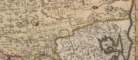 Picture 144 of 166 from A collection of maps of Europe, Asia, Africa, North America, and South America, circa 1700-1725, by Sr. Sanson, Guillieme de l'Isle, Peter Schenck, and others. [cartographic material] (1700), leaf 198