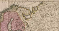 An illustration from A collection of maps of Europe, Asia, Africa, North America, and South America, circa 1700-1725, by Sr. Sanson, Guillieme de l'Isle, Peter Schenck, and others. [cartographic material] (1700)