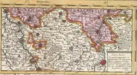An illustration from A collection of maps of Europe, Asia, Africa, North America, and South America, circa 1700-1725, by Sr. Sanson, Guillieme de l'Isle, Peter Schenck, and others. [cartographic material] (1700)