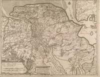 Picture 68 of 166 from A collection of maps of Europe, Asia, Africa, North America, and South America, circa 1700-1725, by Sr. Sanson, Guillieme de l'Isle, Peter Schenck, and others. [cartographic material] (1700), leaf 98