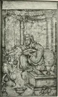 An illustration from A collection of ancient Chinese and Persian porcelain and pottery, Persian miniature paintings, books and manuscripts, consigned on account of the European war; also snuff bottles, jades and antique cloisonné enamels from another collector. To be sold ... May 4th, 5th, 6th, 7th and 8th, 1915 .. (1915)