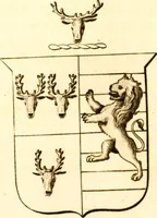 An illustration from A collection of armorial bearings, inscriptions, etc., in the Church of St. Nicholas, Newcastle on Tyne, and chapelries of Gosforth & Cramlington, Northumberland. To which is prefixed a historical account of the Church of St. Nicholas (1820)