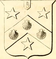 An illustration from A collection of armorial bearings, inscriptions, etc., in the Church of St. Nicholas, Newcastle on Tyne, and chapelries of Gosforth & Cramlington, Northumberland. To which is prefixed a historical account of the Church of St. Nicholas (1820)