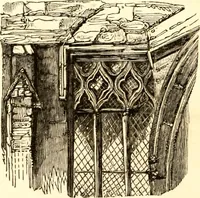 An illustration from A collection of armorial bearings, inscriptions, etc., in the Church of St. Nicholas, Newcastle on Tyne, and chapelries of Gosforth & Cramlington, Northumberland. To which is prefixed a historical account of the Church of St. Nicholas (1820)