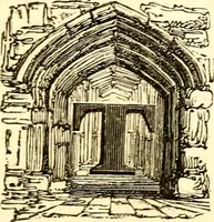 An illustration from A collection of armorial bearings, inscriptions, etc., in the Church of St. Nicholas, Newcastle on Tyne, and chapelries of Gosforth & Cramlington, Northumberland. To which is prefixed a historical account of the Church of St. Nicholas (1820)
