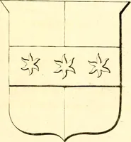 An illustration from A collection of armorial bearings, inscriptions, etc., in the Church of St. Nicholas, Newcastle on Tyne, and chapelries of Gosforth & Cramlington, Northumberland. To which is prefixed a historical account of the Church of St. Nicholas (1820)
