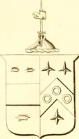 An illustration from A collection of armorial bearings, inscriptions, etc., in the Church of St. Nicholas, Newcastle on Tyne, and chapelries of Gosforth & Cramlington, Northumberland. To which is prefixed a historical account of the Church of St. Nicholas (1820)