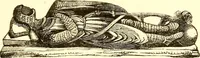 An illustration from A collection of armorial bearings, inscriptions, etc., in the Church of St. Nicholas, Newcastle on Tyne, and chapelries of Gosforth & Cramlington, Northumberland. To which is prefixed a historical account of the Church of St. Nicholas (1820)