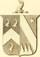 An illustration from A collection of armorial bearings, inscriptions, etc., in the Church of St. Nicholas, Newcastle on Tyne, and chapelries of Gosforth & Cramlington, Northumberland. To which is prefixed a historical account of the Church of St. Nicholas (1820)