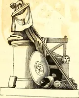 An illustration from A collection of armorial bearings, inscriptions, etc., in the Church of St. Nicholas, Newcastle on Tyne, and chapelries of Gosforth & Cramlington, Northumberland. To which is prefixed a historical account of the Church of St. Nicholas (1820)
