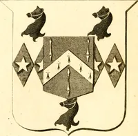 An illustration from A collection of armorial bearings, inscriptions, etc., in the Church of St. Nicholas, Newcastle on Tyne, and chapelries of Gosforth & Cramlington, Northumberland. To which is prefixed a historical account of the Church of St. Nicholas (1820)