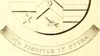 An illustration from A collection of armorial bearings, inscriptions, etc., in the Church of St. Nicholas, Newcastle on Tyne, and chapelries of Gosforth & Cramlington, Northumberland. To which is prefixed a historical account of the Church of St. Nicholas (1820)