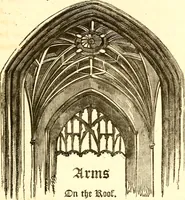 Picture 119 of 213 from A collection of armorial bearings, inscriptions, etc., in the Church of St. Nicholas, Newcastle on Tyne, and chapelries of Gosforth & Cramlington, Northumberland. To which is prefixed a historical account of the Church of St. Nicholas (1820), leaf 262