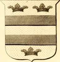An illustration from A collection of armorial bearings, inscriptions, etc., in the Church of St. Nicholas, Newcastle on Tyne, and chapelries of Gosforth & Cramlington, Northumberland. To which is prefixed a historical account of the Church of St. Nicholas (1820)