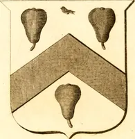 An illustration from A collection of armorial bearings, inscriptions, etc., in the Church of St. Nicholas, Newcastle on Tyne, and chapelries of Gosforth & Cramlington, Northumberland. To which is prefixed a historical account of the Church of St. Nicholas (1820)
