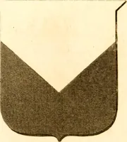 An illustration from A collection of armorial bearings, inscriptions, etc., in the Church of St. Nicholas, Newcastle on Tyne, and chapelries of Gosforth & Cramlington, Northumberland. To which is prefixed a historical account of the Church of St. Nicholas (1820)